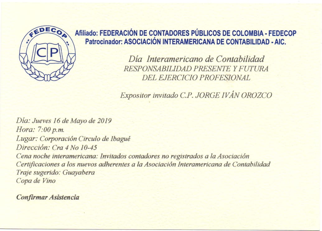 Dia del Contador de las Américas
