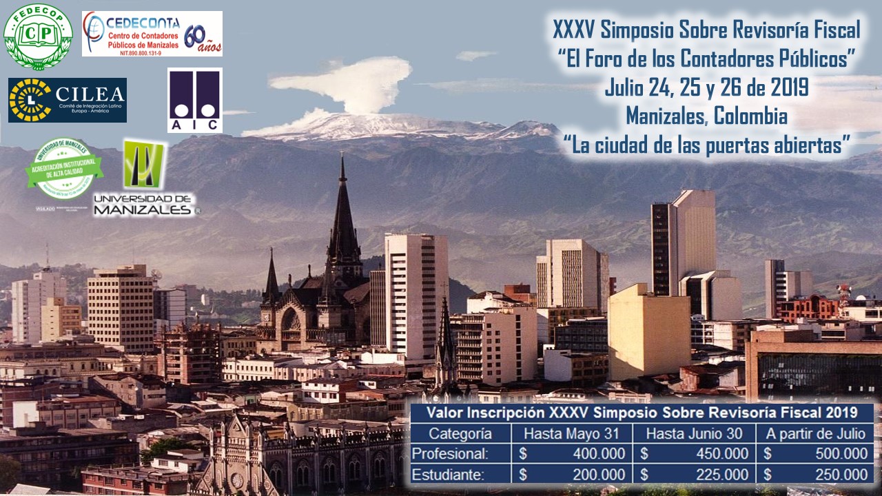 XXXV Simposio Sobre Revisoría Fiscal Manizales, Caldas